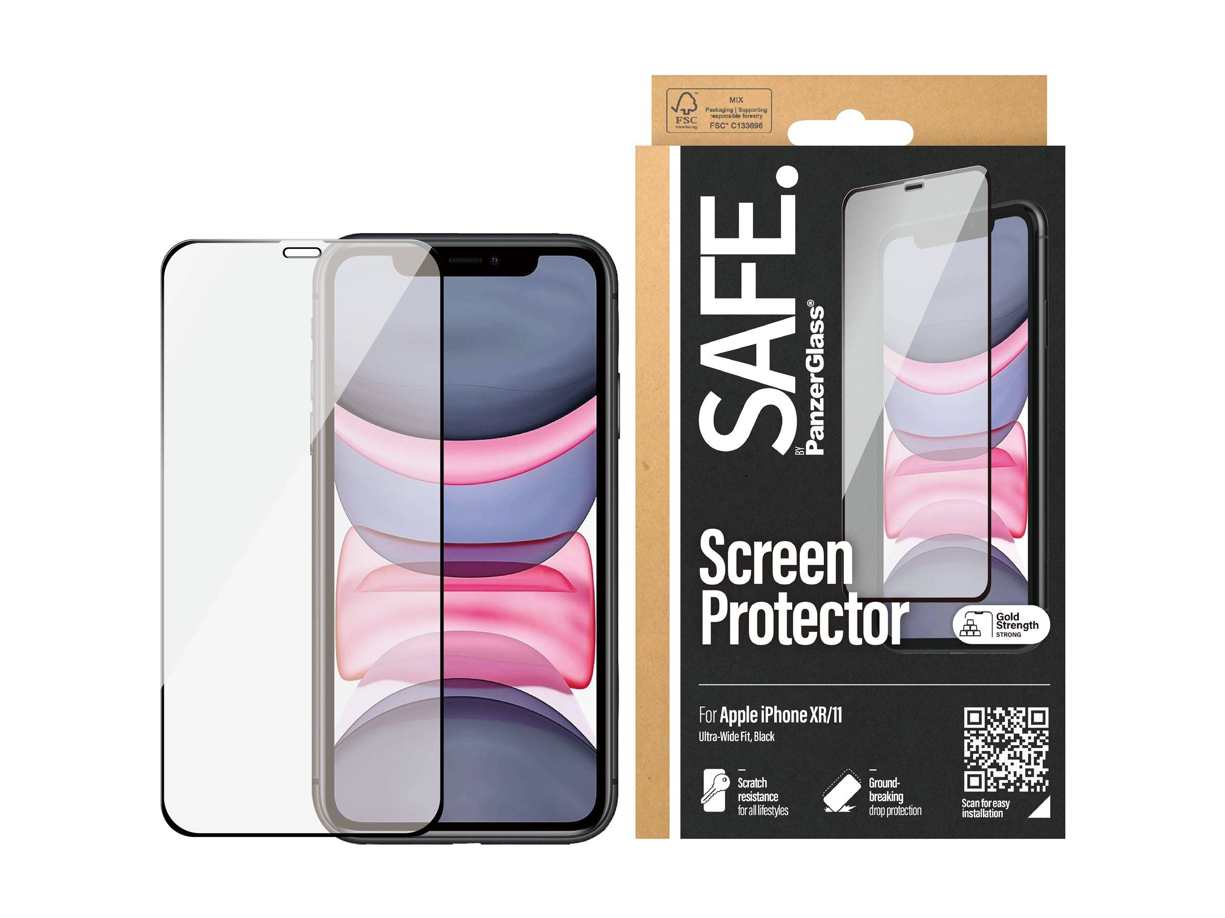 PANZERGLASS - SAFE. by PanzerGlass - Bildschirmschutz für Handy-0