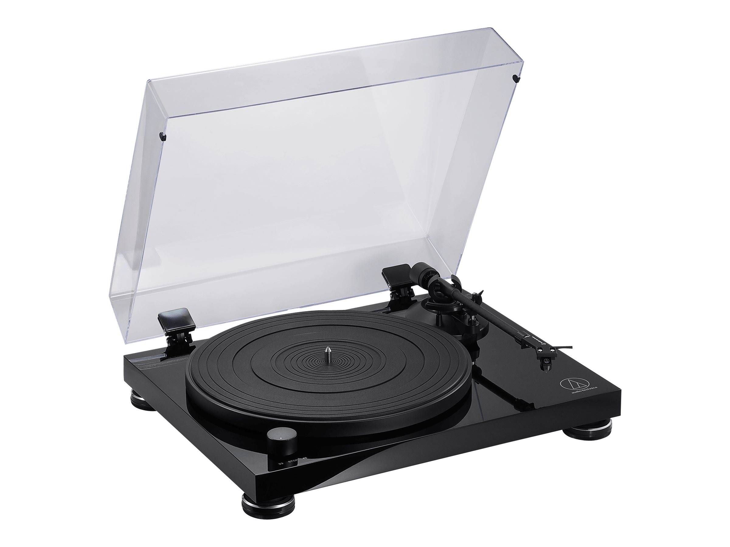 Audio-Technica AT-LPW50PB - Plattenspieler - Piano Black-0