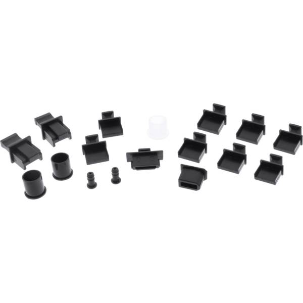 INLINE - Staubschutz-Set - für PC-Schnittstellen - 17-teilig