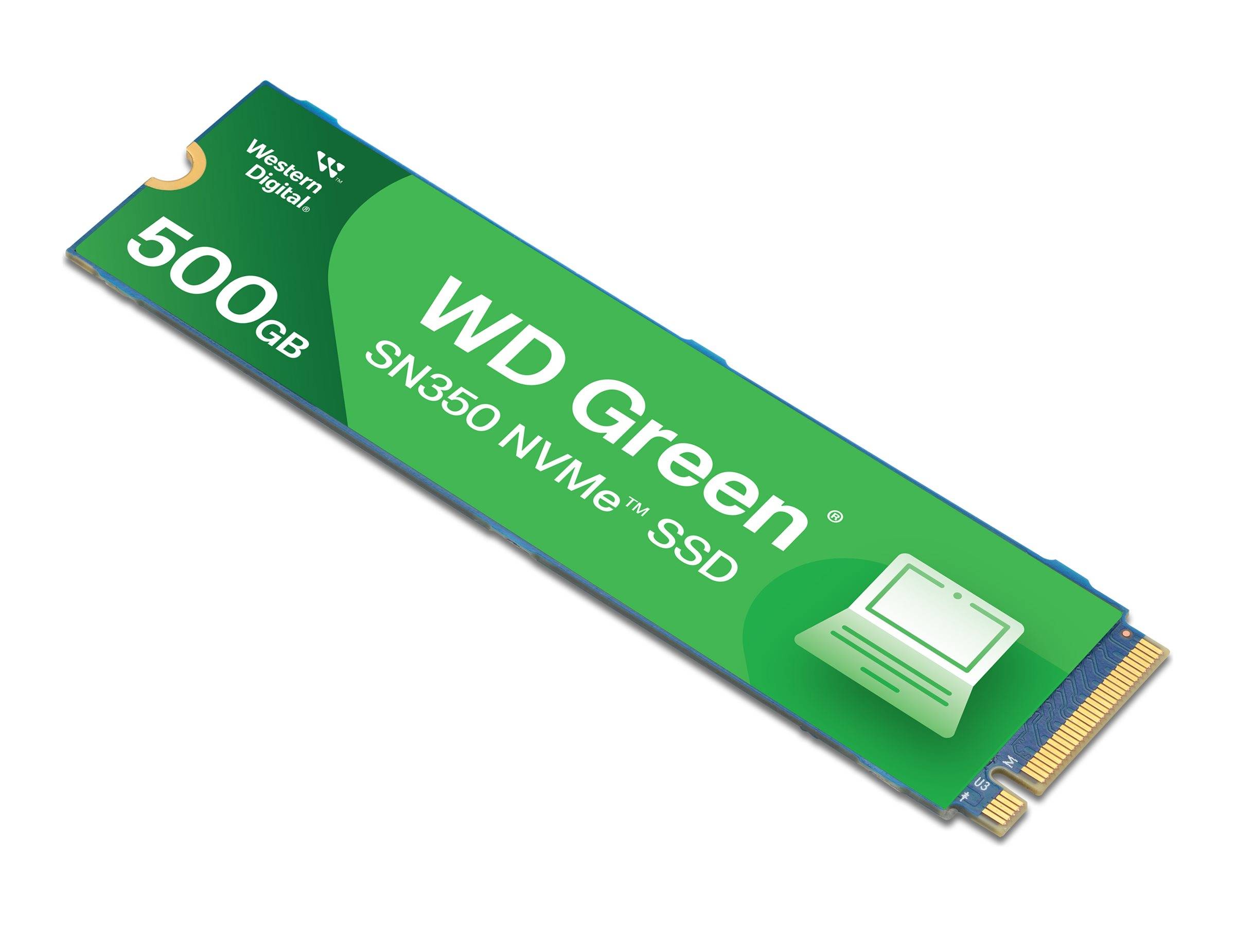 WD Green SN350 - SSD - 500 GB - intern - M.2 2280 - PCIe 3.0 x4 (NVMe)-0