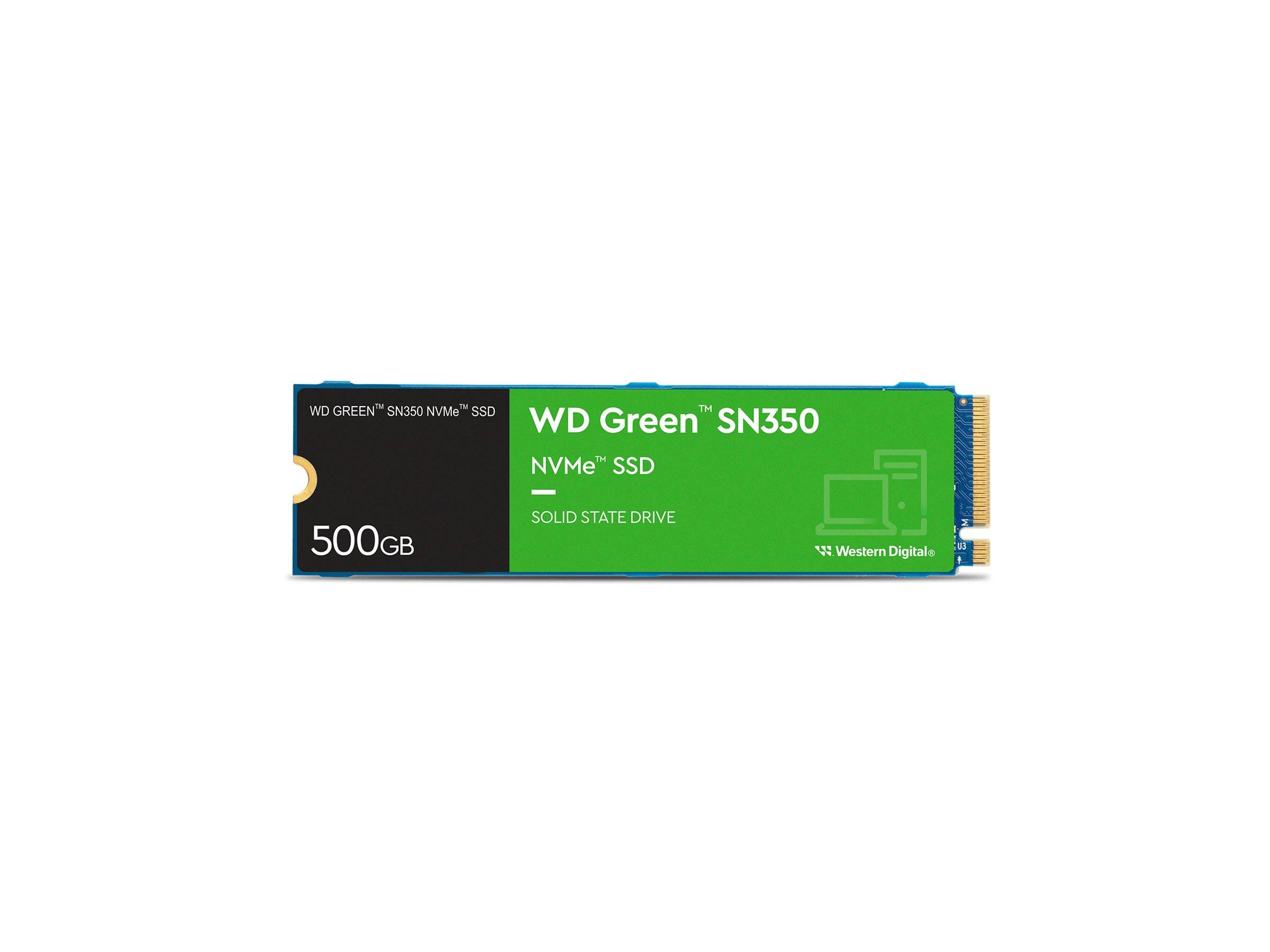 WD Green SN350 - SSD - 500 GB - intern - M.2 2280 - PCIe 3.0 x4 (NVMe)-1