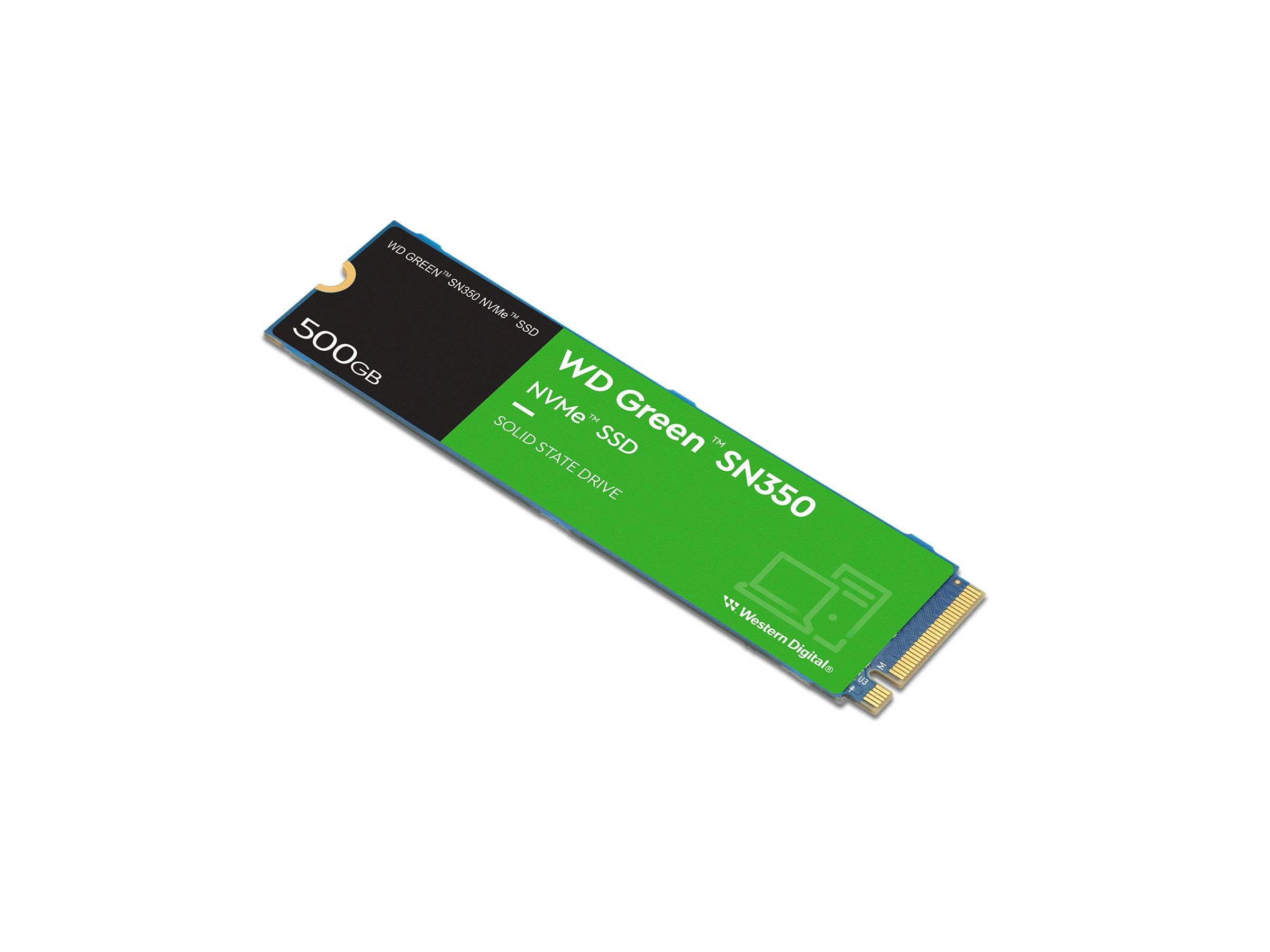 WD Green SN350 - SSD - 500 GB - intern - M.2 2280 - PCIe 3.0 x4 (NVMe)-2