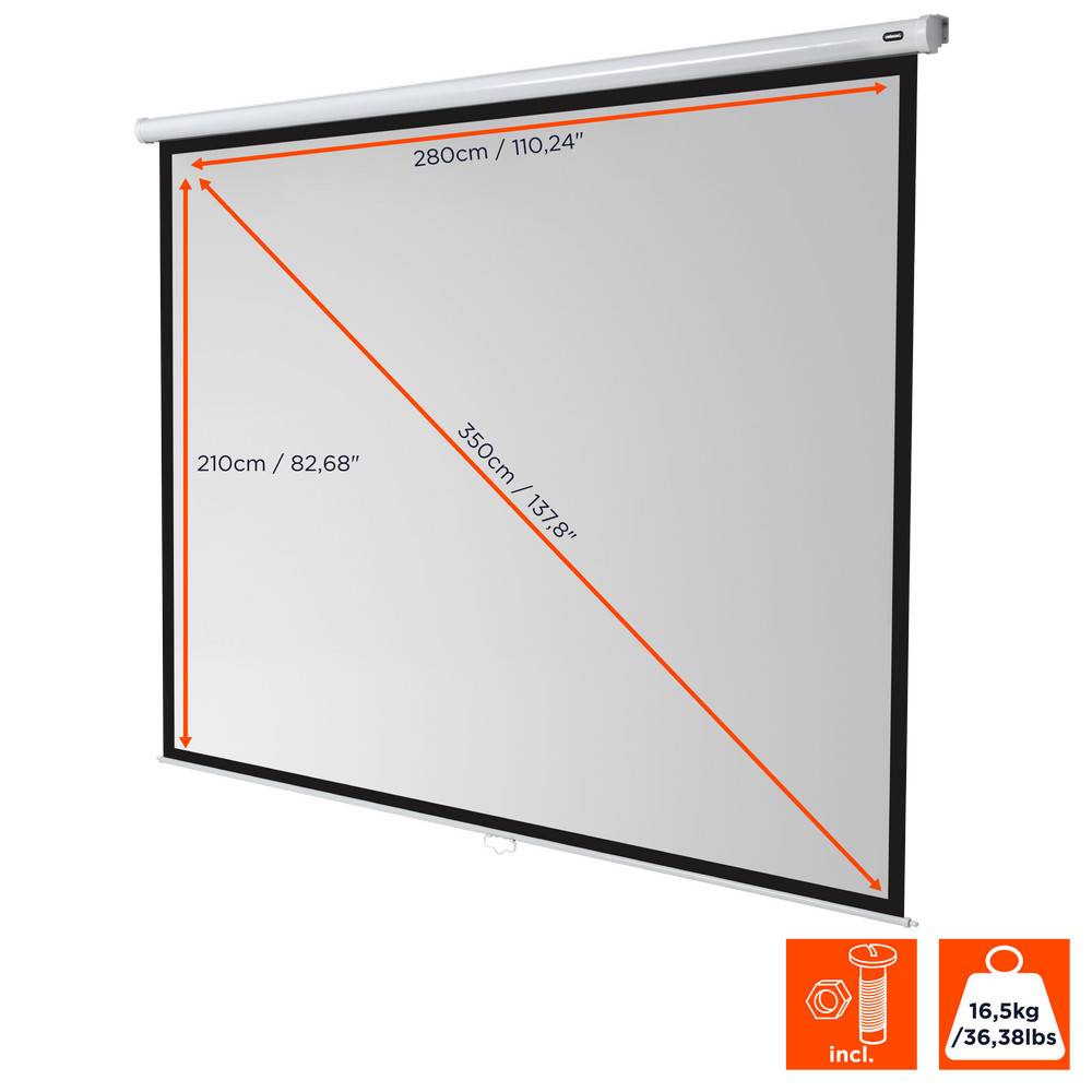 celexon Leinwand Rollo Economy 280 x 210 cm - 138"-3