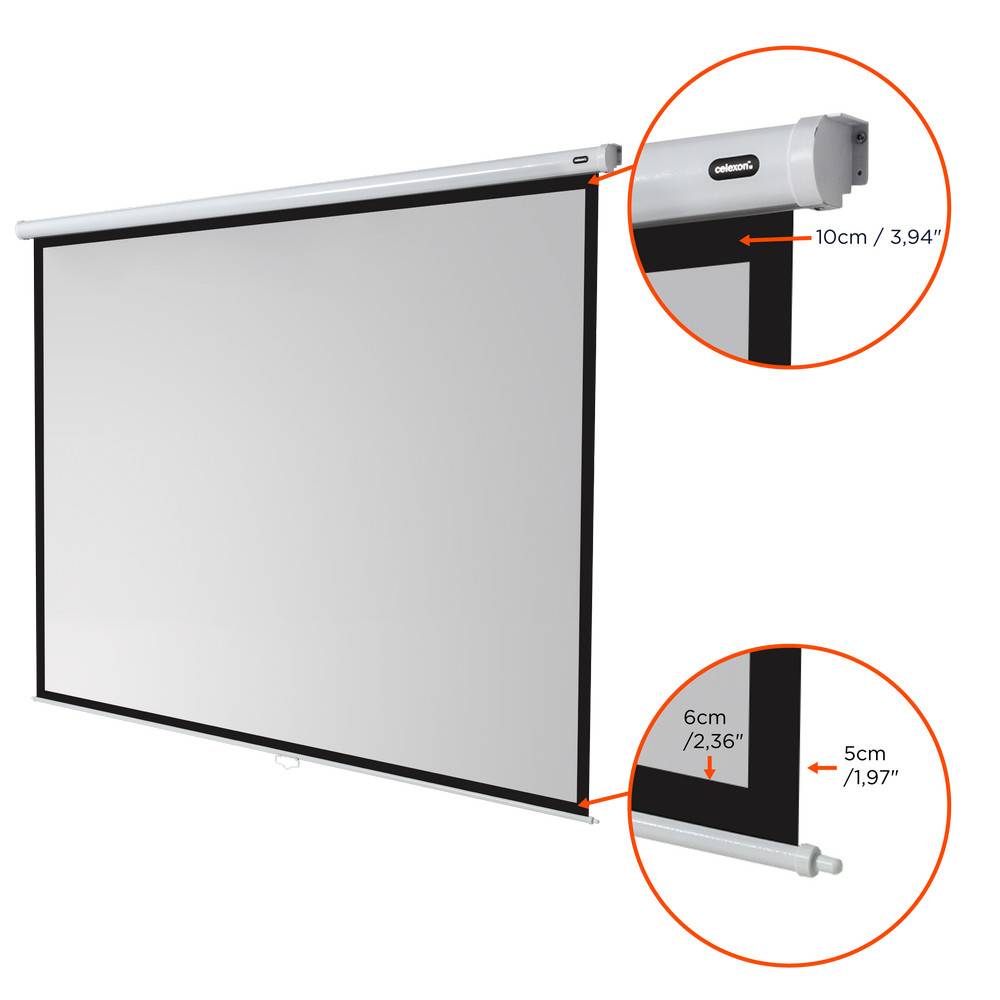 celexon Leinwand Rollo Economy 280 x 210 cm - 138"-4