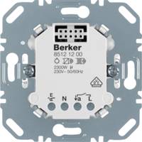Berker 85121200, Metallisch, Weiß, 230 V, 50 - 60 Hz, 1500 VA, -5 - 45 °C-0