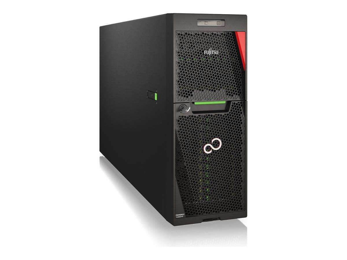 Fujitsu PRIMERGY TX2550 M7 - Server - Tower - zweiweg - 1 x Xeon Silver 4410T / 2.7 GHz - RAM 32 GB - SATA - Hot-Swap 8.-3
