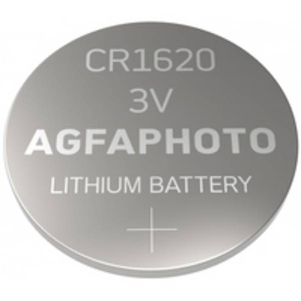 AGFAPHOTO - Batterie Lithium Knopfzelle CR1620 3V - Batterie - CR1620