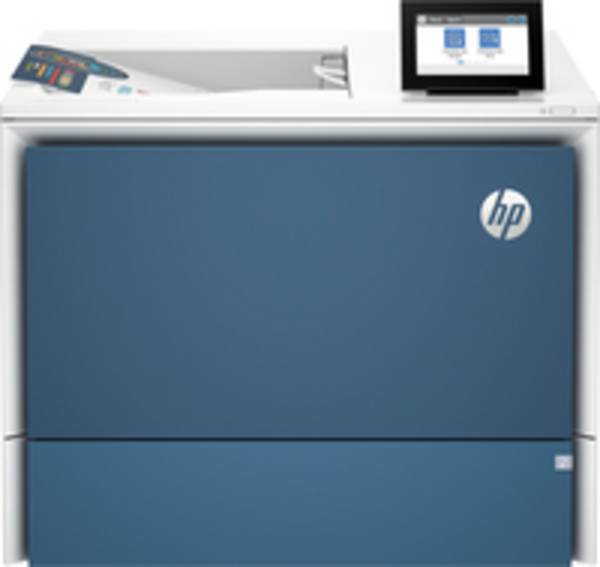 HP Color LaserJet Enterprise X55745dn Drucker, Drucken, USB-Flash-Laufwerkanschluss (vorne); Optionale Fächer mit hoher