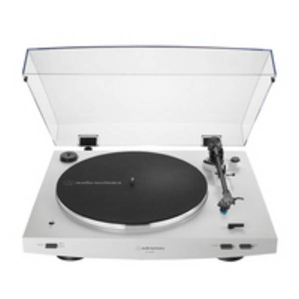 Audio-Technica AT-LP3XBTWH, Audio-Plattenspieler mit Riemenantrieb, Vollautomatisch, Weiß, Aluminium, 33 1/3,45 RPM, DC-