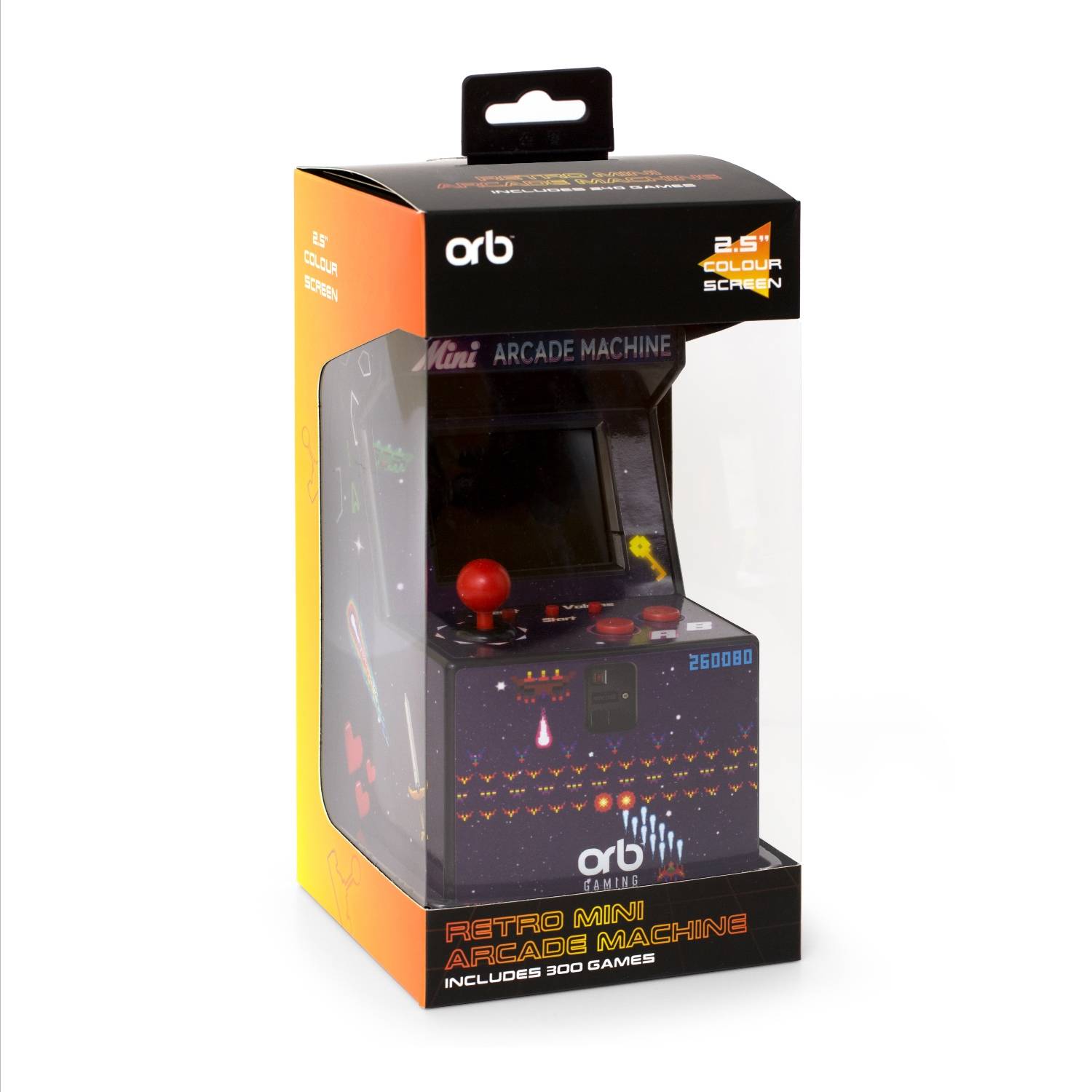 Thumbs Up ORB Mini Arcade Machine, Aufrecht stehender Arkadenschrank, Junge/Mädchen, 6 Jahr(e), 6,35 cm (2.5 Zoll), TFT,-3