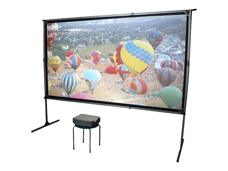 Elite Screens Yard Master 2 Series OMS180H2-DUAL - Projektionsschirm mit Beinen - 457 cm (180")-2