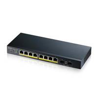 Zyxel GS1900-10HP - Switch - Smart - 8 x 10/100/1000 (PoE+)-1