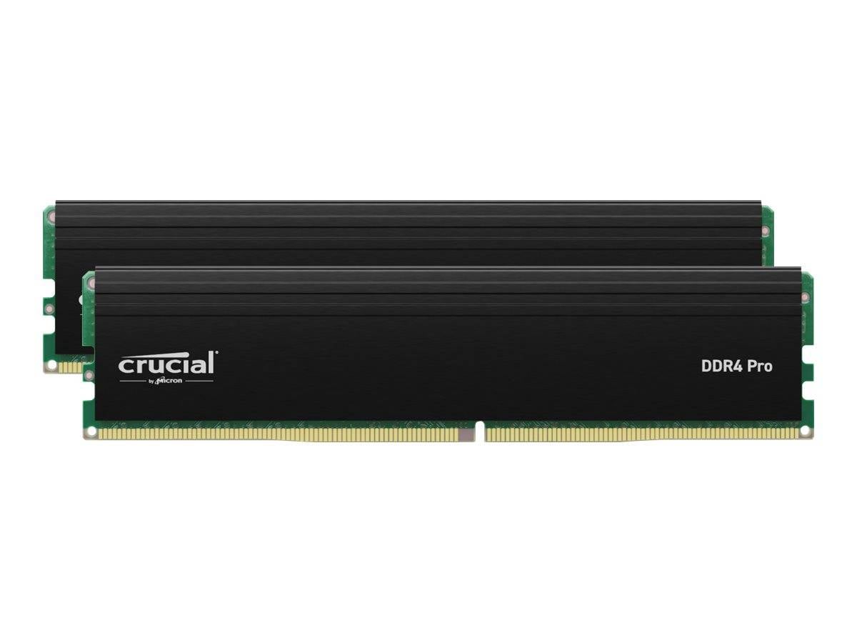 Crucial - DDR4 - Kit - 64 GB: 2 x 32 GB - DIMM 288-PIN-0