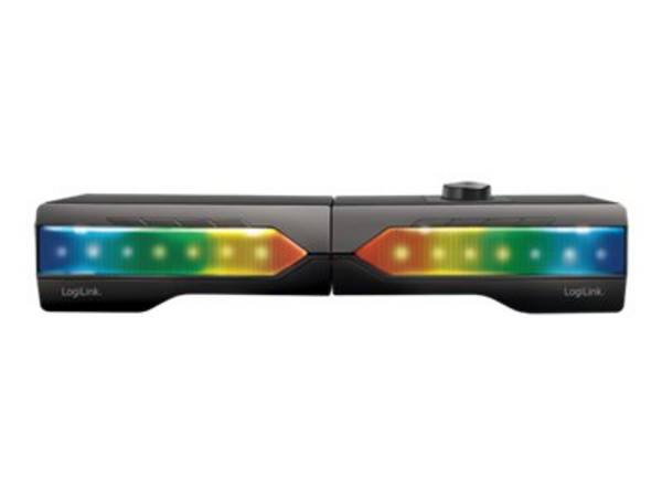 LogiLink - Soundbar - 2.0-Kanal - kabellos - Bluetooth - 6 Watt (Gesamt)