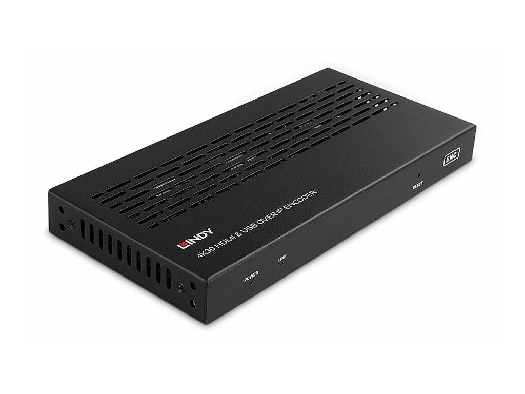 Lindy 4K30 HDMI & USB over IP Encoder Multicast & Videowall - ser.-2