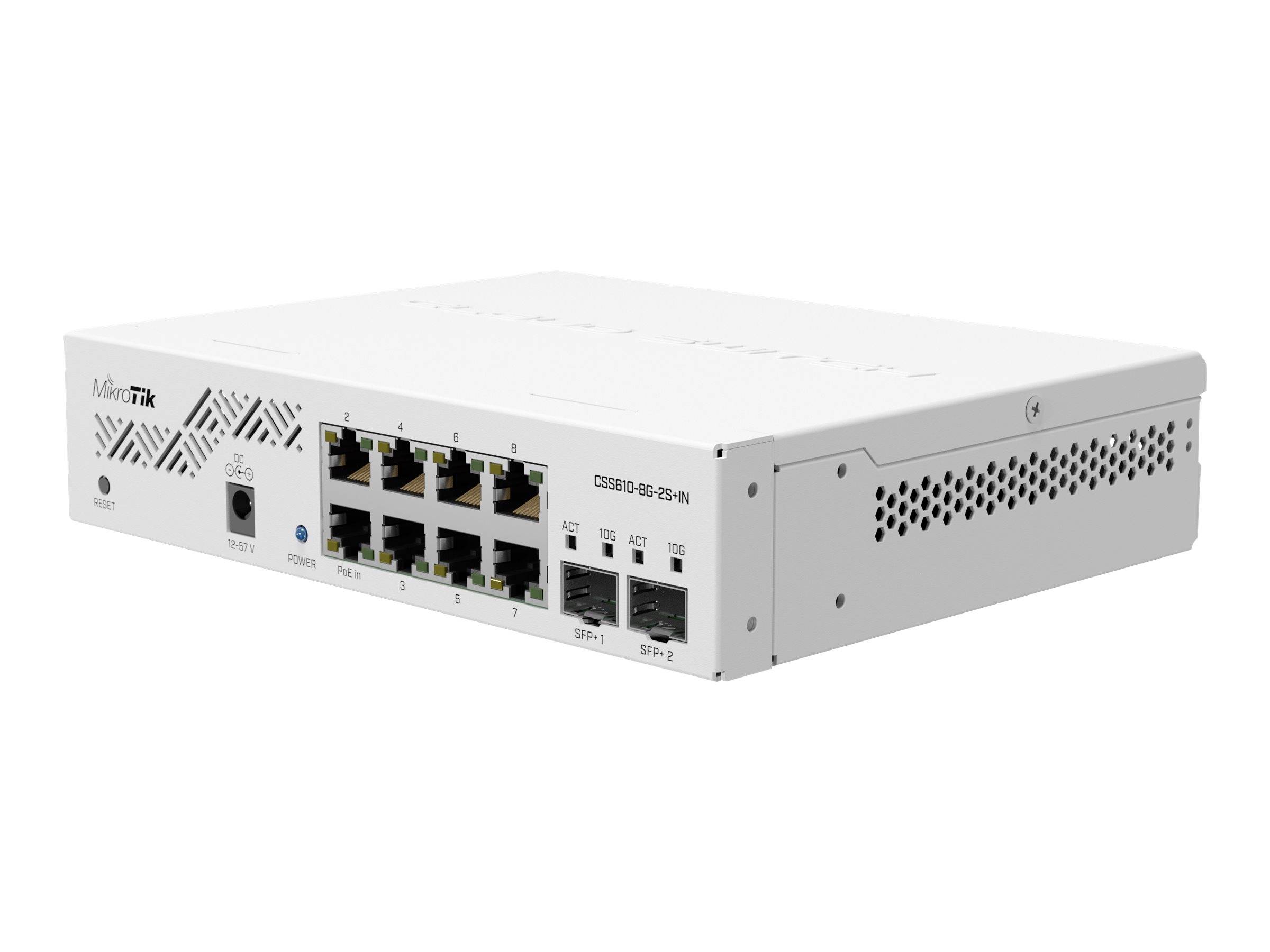MikroTik Cloud Smart Switch CSS610-8G-2S+IN - Switch-0