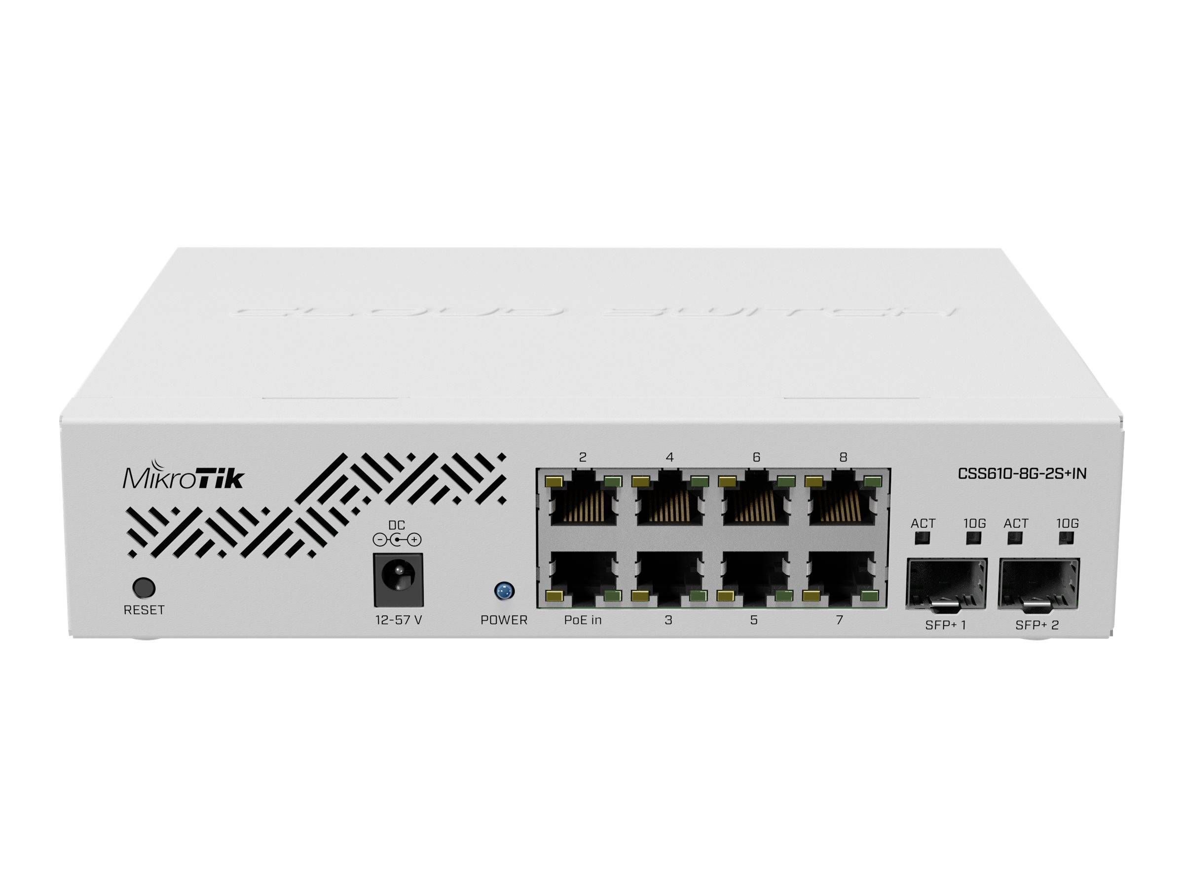 MikroTik Cloud Smart Switch CSS610-8G-2S+IN - Switch-1