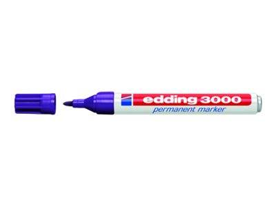 edding Permanentmarker 3000 4-3000008 1,5-3mm Rundspitze vi-1