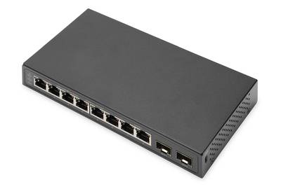 DIGITUS - 8-Port Gigabit Netzwerkswitch, Desktop, Unmanaged-0