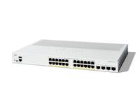 Cisco Catalyst 1200-24P-4G - Switch - L3 - Smart - 24 x 10/100/1000Base-T + 4 x 10 Gigabit SFP+ - an Rack montierbar - P-2