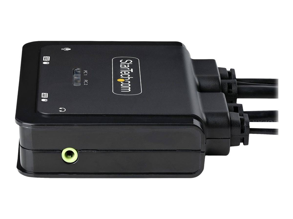 StarTech.com 2-Port USB-C Kabel KVM Switch, 4K60Hz-3