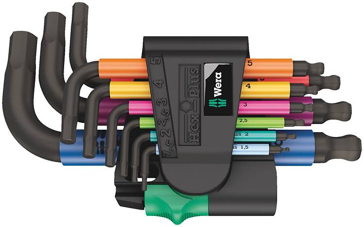 Wera 950/9 Hex-Plus - Inbusschlüssel-Set - 9 Stücke-1