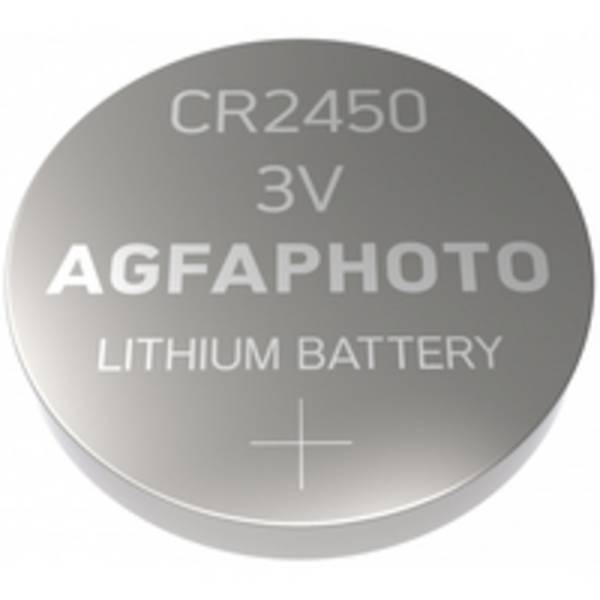 AGFAPHOTO - Knopfzelle CR 2450 3 V 5 St. Lithium - Batterie - CR2450