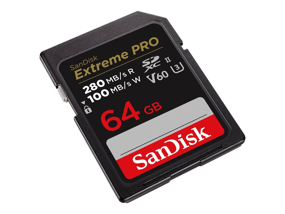 SanDisk Extreme Pro - Flash-Speicherkarte - 64 GB-1