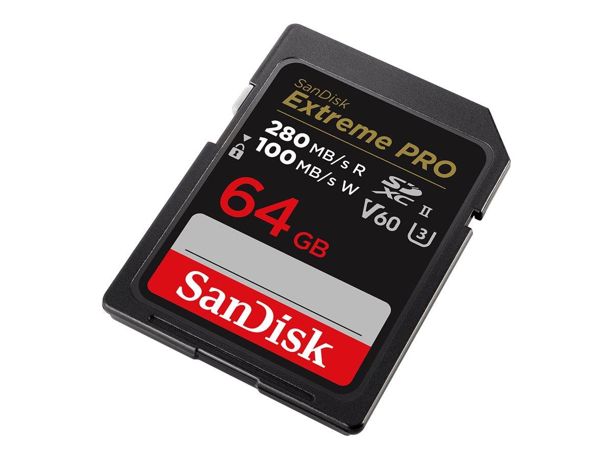 SanDisk Extreme Pro - Flash-Speicherkarte - 64 GB-2