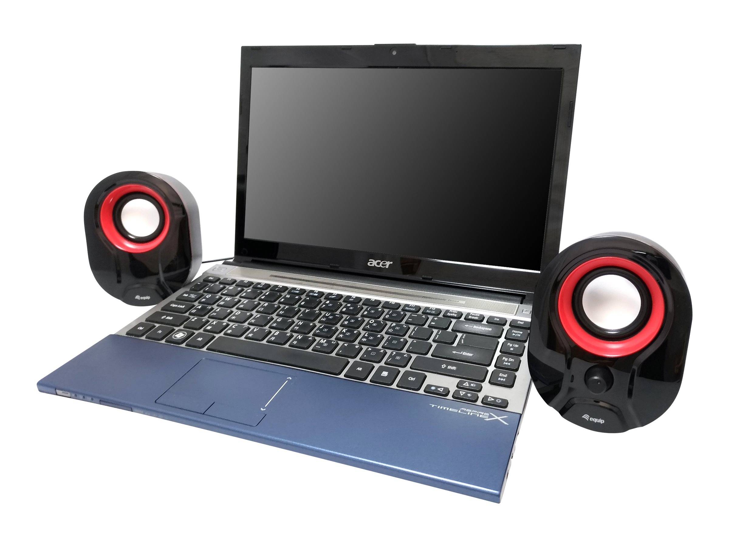 equip Stereo 2.0 - Lautsprecher - für PC - 3 Watt-0