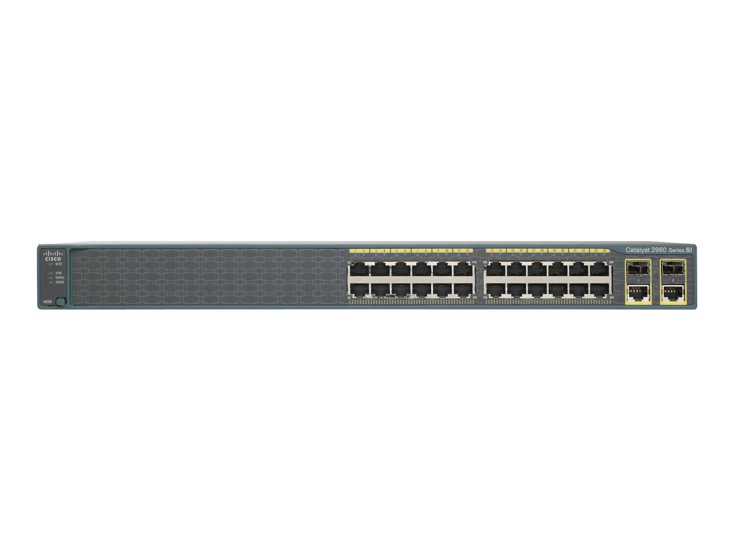 Cisco Catalyst WS-C2960+24TC-S Netzwerk-Switch Managed L2 Fast Ethernet (10/100) Schwarz - Netzwerktechnik-3