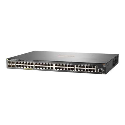 HPE Aruba 2930F 48G PoE+ 4SFP+ - Switch - L3 - managed - 48 x 10/100/1000 (PoE+)-0