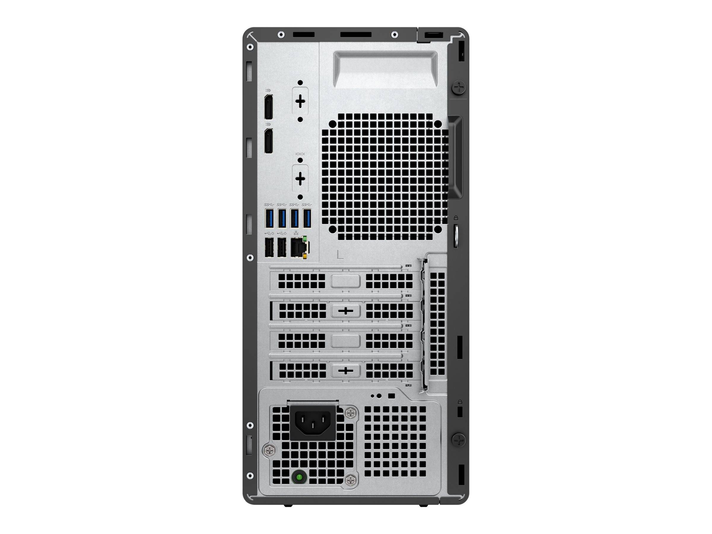 Dell OptiPlex 5000 - MT - Core i5 12500 / 3 GHz - RAM 8 GB - SSD 256 GB - NVMe, Class 35 - DVD-Writer - UHD Graphics 770-2