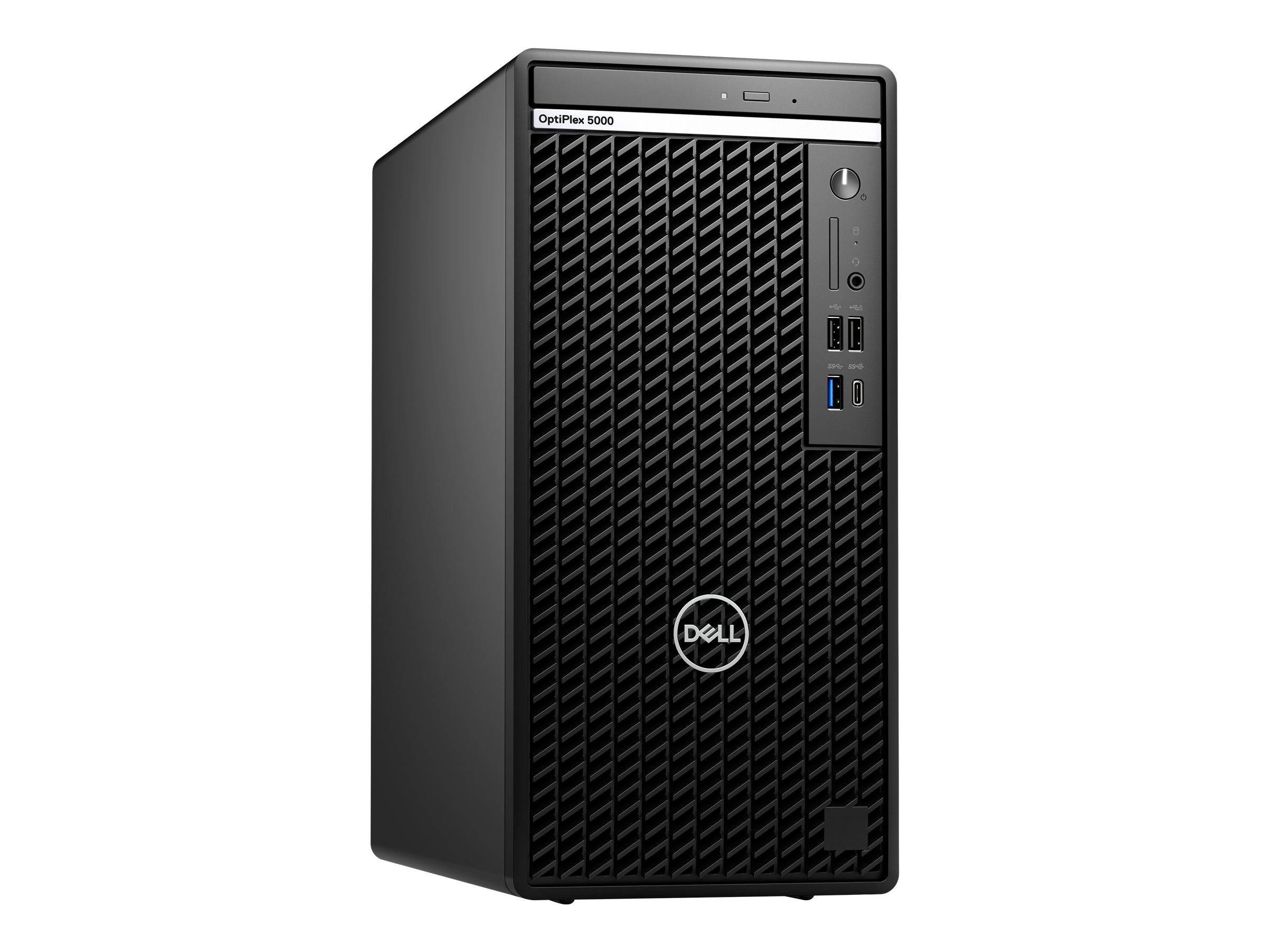 Dell OptiPlex 5000 - MT - Core i5 12500 / 3 GHz - RAM 8 GB - SSD 256 GB - NVMe, Class 35 - DVD-Writer - UHD Graphics 770-3