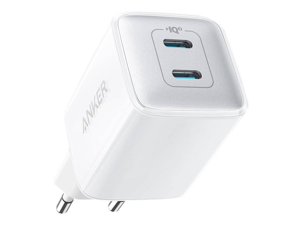 ANKER INNOVATIONS - Anker PowerPort III - Netzteil - 40 Watt - 3 A - IQ 3.0 - 2 Ausgabeanschlussstellen (2 x USB-C)-0