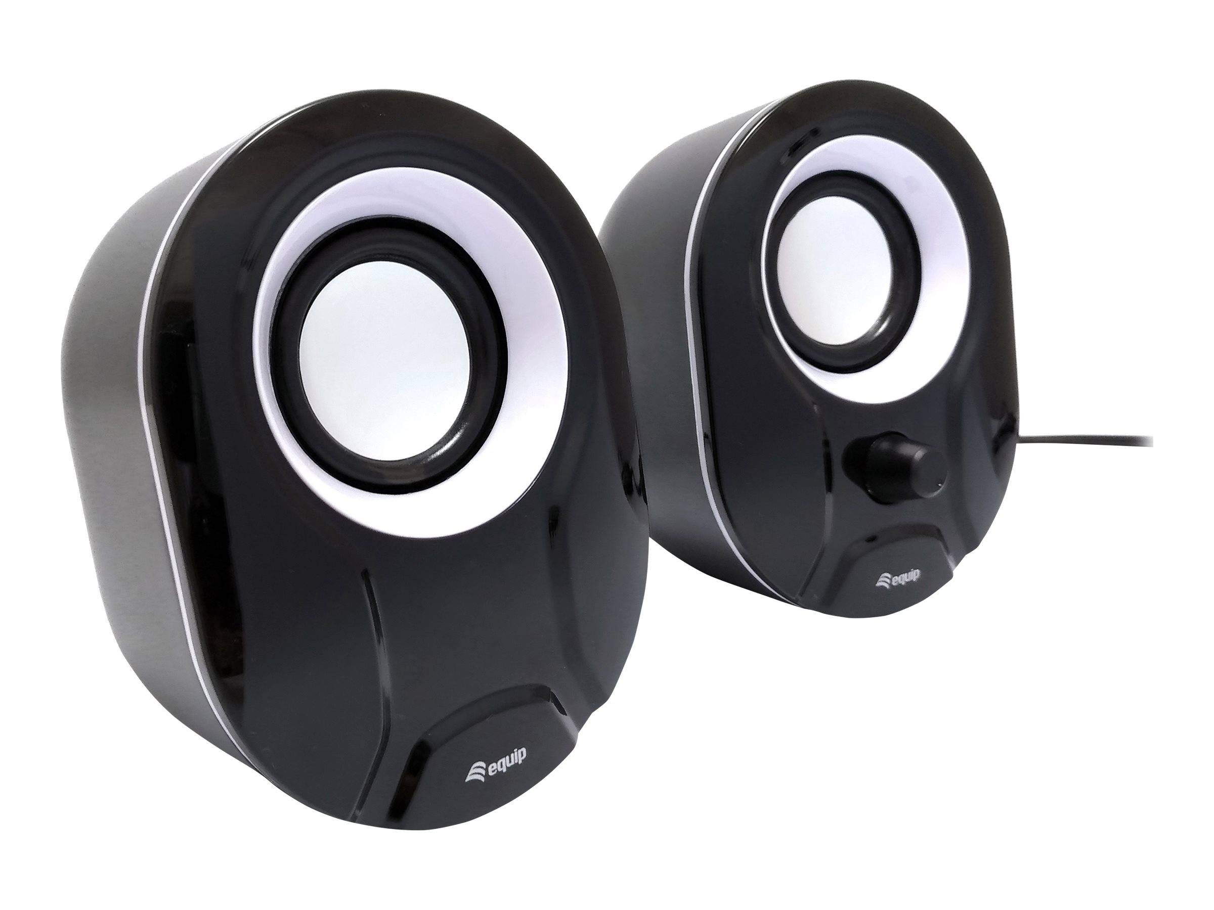equip Stereo 2.0 - Lautsprecher - für PC - 3 Watt-3