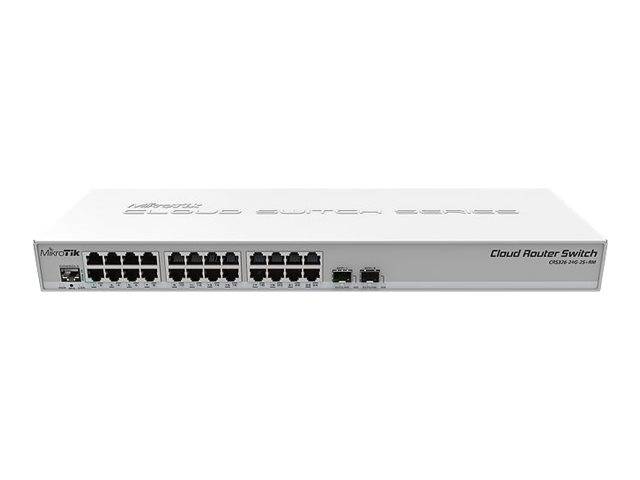 MikroTik Cloud Router Switch CRS326-24G-2S+RM - Switch - L3 - managed - 24 x 10/-0