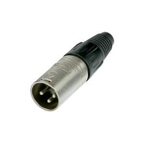 Neutrik NC3MX XLR-Steckverbinder Stecker, gerade Polzahl: 3 Silber 1 St.-3