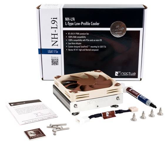 Noctua NH-L9i - Prozessor-Luftkühler - (für: LGA1156, LGA1155, LGA1150, LGA1151, LGA1200)-3