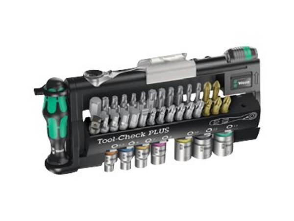 Wera Tool-Check PLUS - Schraubendreher mit Ratschenfunktion und Bit- sowie Steckschlüsselsatz