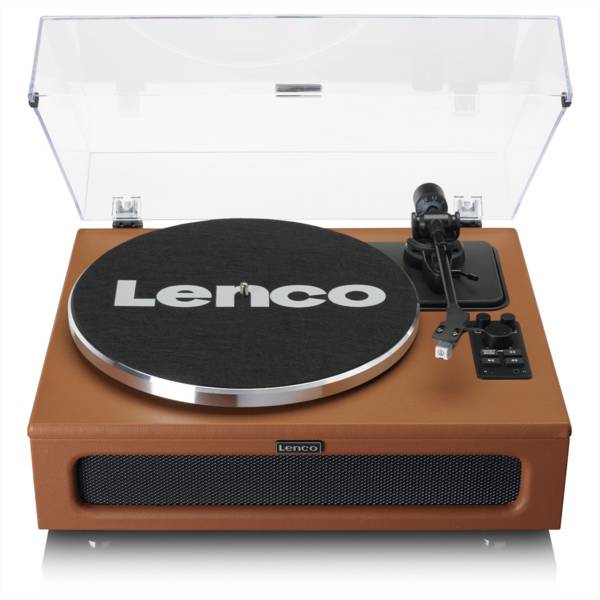Lenco LS-430 - Plattenspieler - 40 Watt (Gesamt) - braun