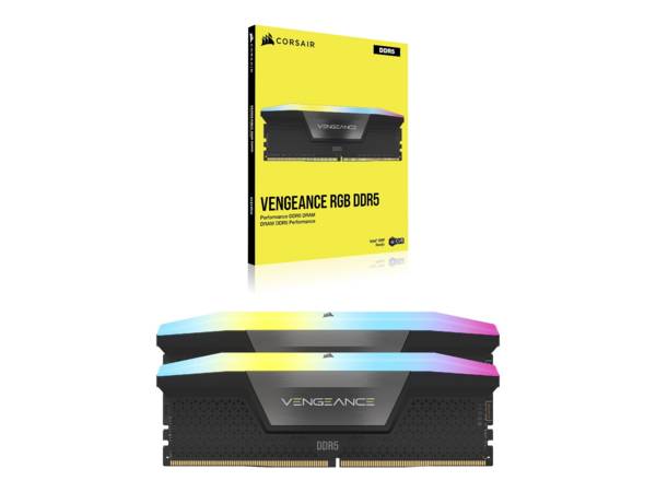 CORSAIR Vengeance RGB - DDR5 - Kit - 32 GB: 2 x 16 GB