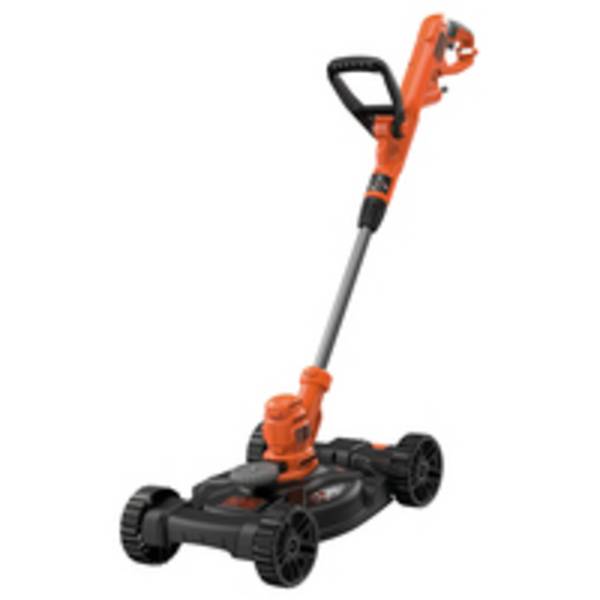 Black & Decker BESTA530CM-QS, Rasentrimmer, D-Schlaufengriff, 1,6 mm, 7500 RPM, Schwarz, Orange, 30 cm