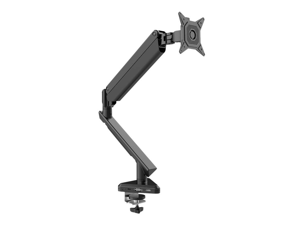 DIGITUS - Smarte Monitorhalterung mit integrierter Docking Station, Gasdruckfeder und Klemmbefestigung-2