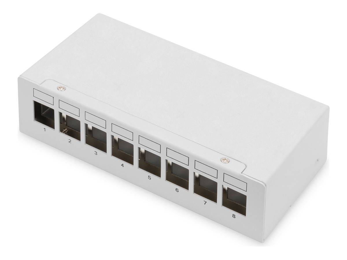 DIGITUS - Desktop Modular Patch Panel, geschirmt, 8-Port-1