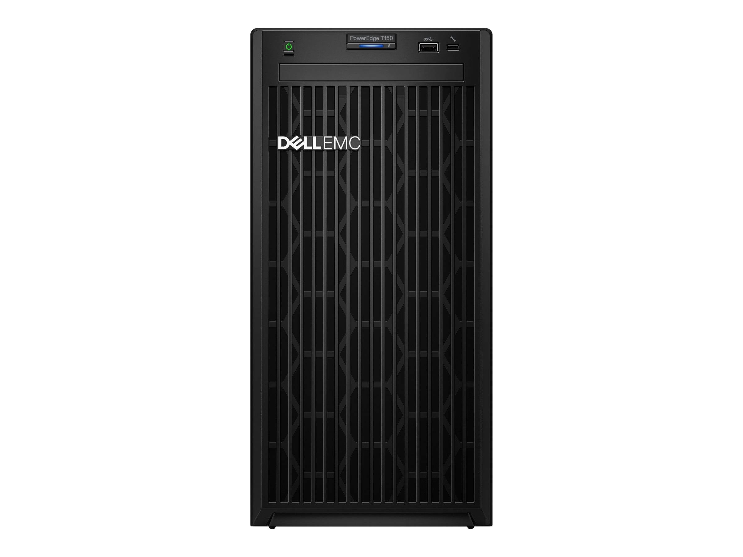 Dell PowerEdge T150 - Server - MT - 1-Weg - 1 x Xeon E-2314 / 2.8 GHz-3
