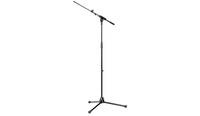 König & Meyer 21080-300-55, Boom Mikrofonständer, Stativ-Basis, Schwarz, Stahl, 3/8 Zoll, 92,5 cm-0