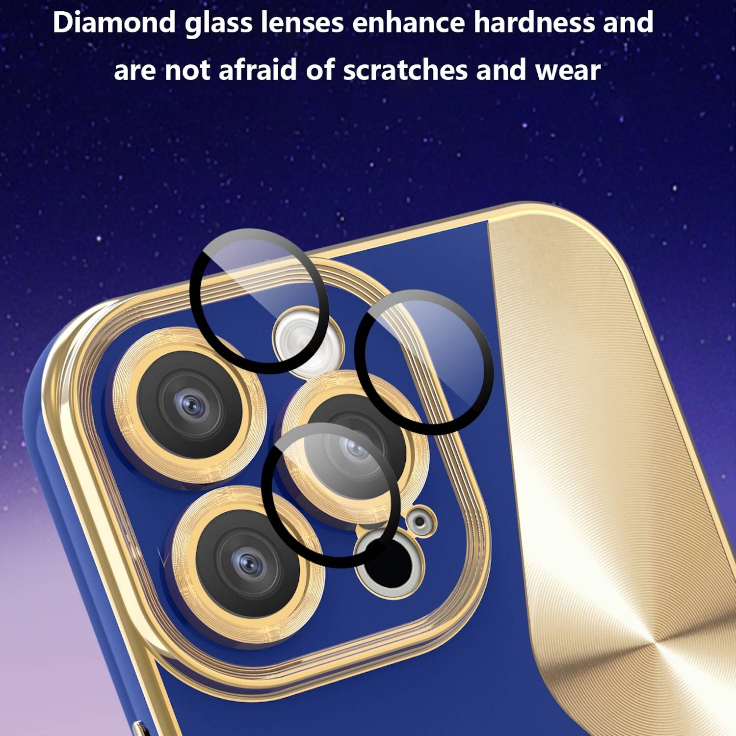 Für Apple iPhone 15 Pro Max Electroplating Silikon TPU Handy Hülle mit Kamera Schutz-1