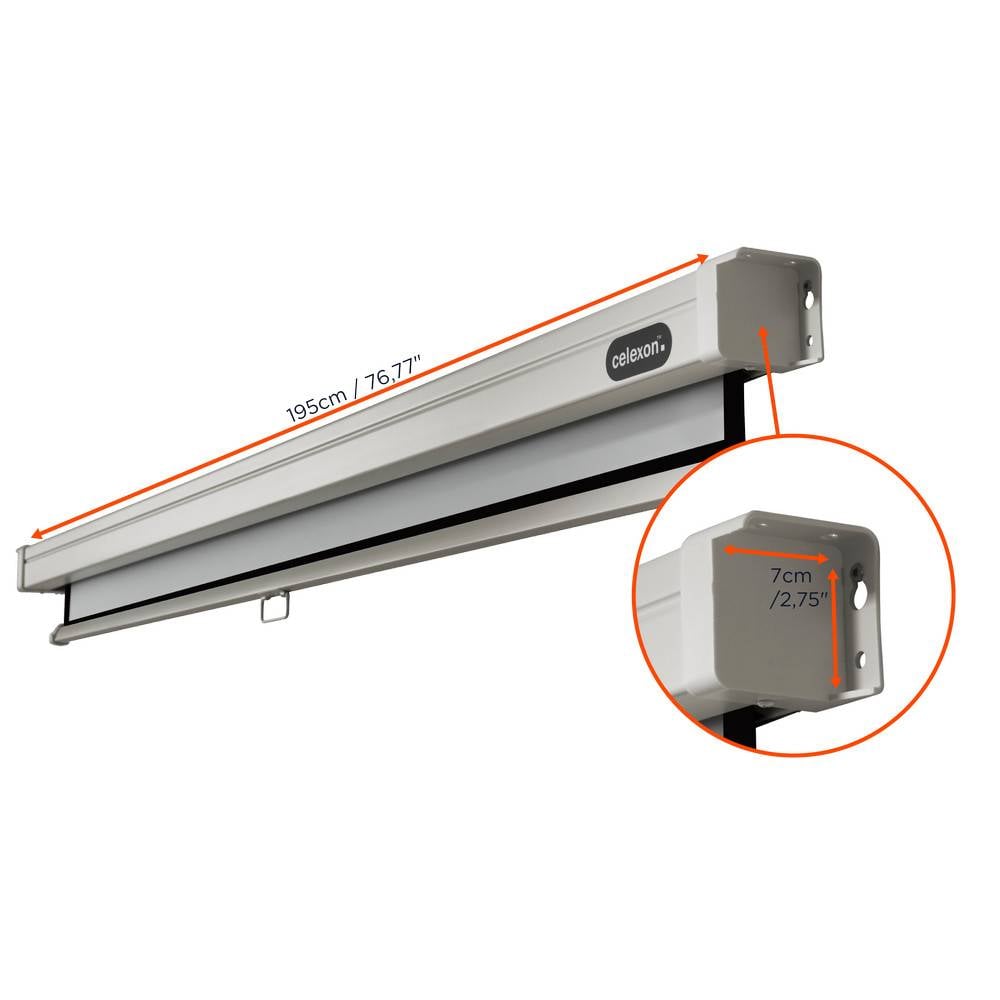 celexon Leinwand Rollo Professional 180 x 135 cm - 89"-2