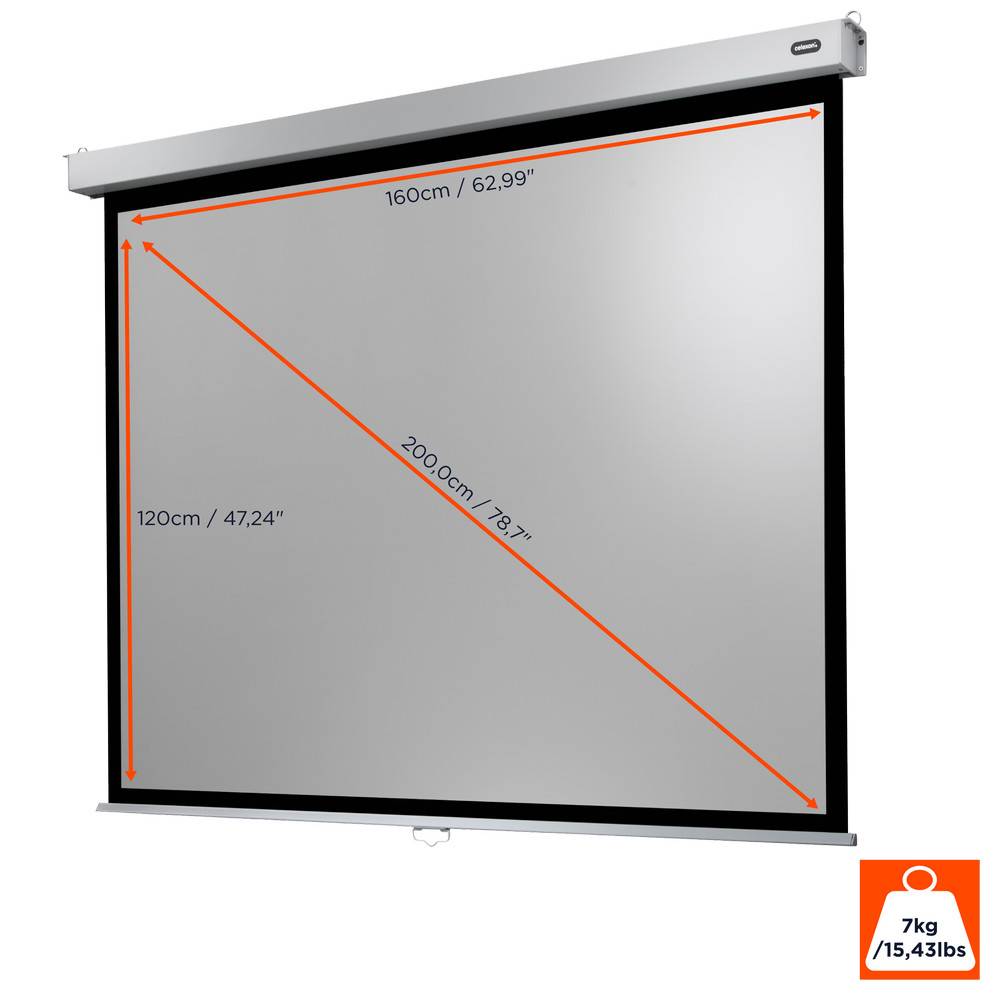 celexon Leinwand Rollo Professional Plus 160 x 120 cm - 79"-1